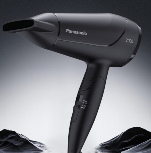 Panasonic松下日本進口負離子納諾怡電吹風機家用大功率吹風筒低噪宿舍學生發(fā)廊用速干小巧便攜可折疊禮物 手柄可折疊 聯(lián)系客服領轉換頭 ND57